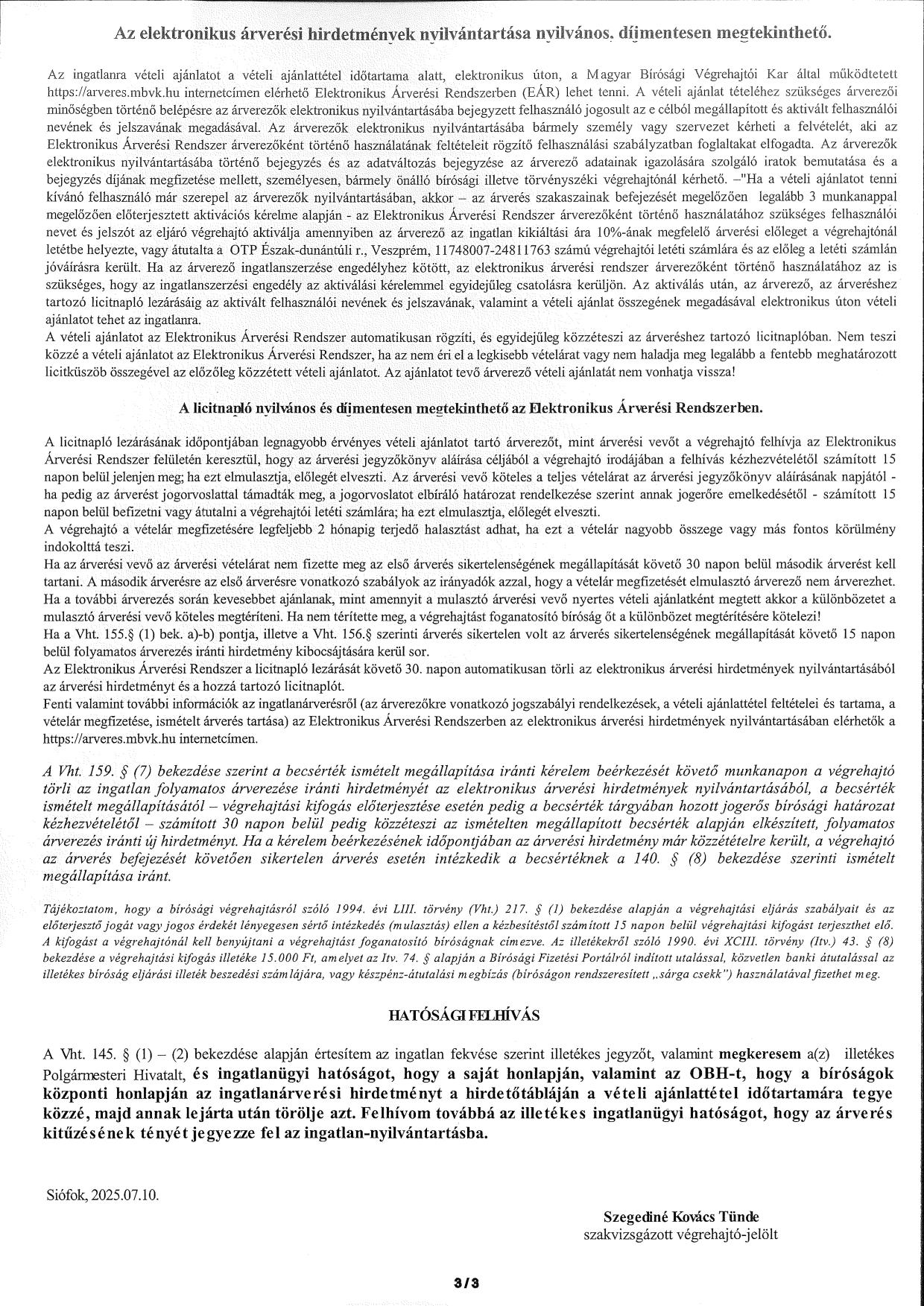0152.V.0190 2009 76 BSZ. 941 hrsz 3