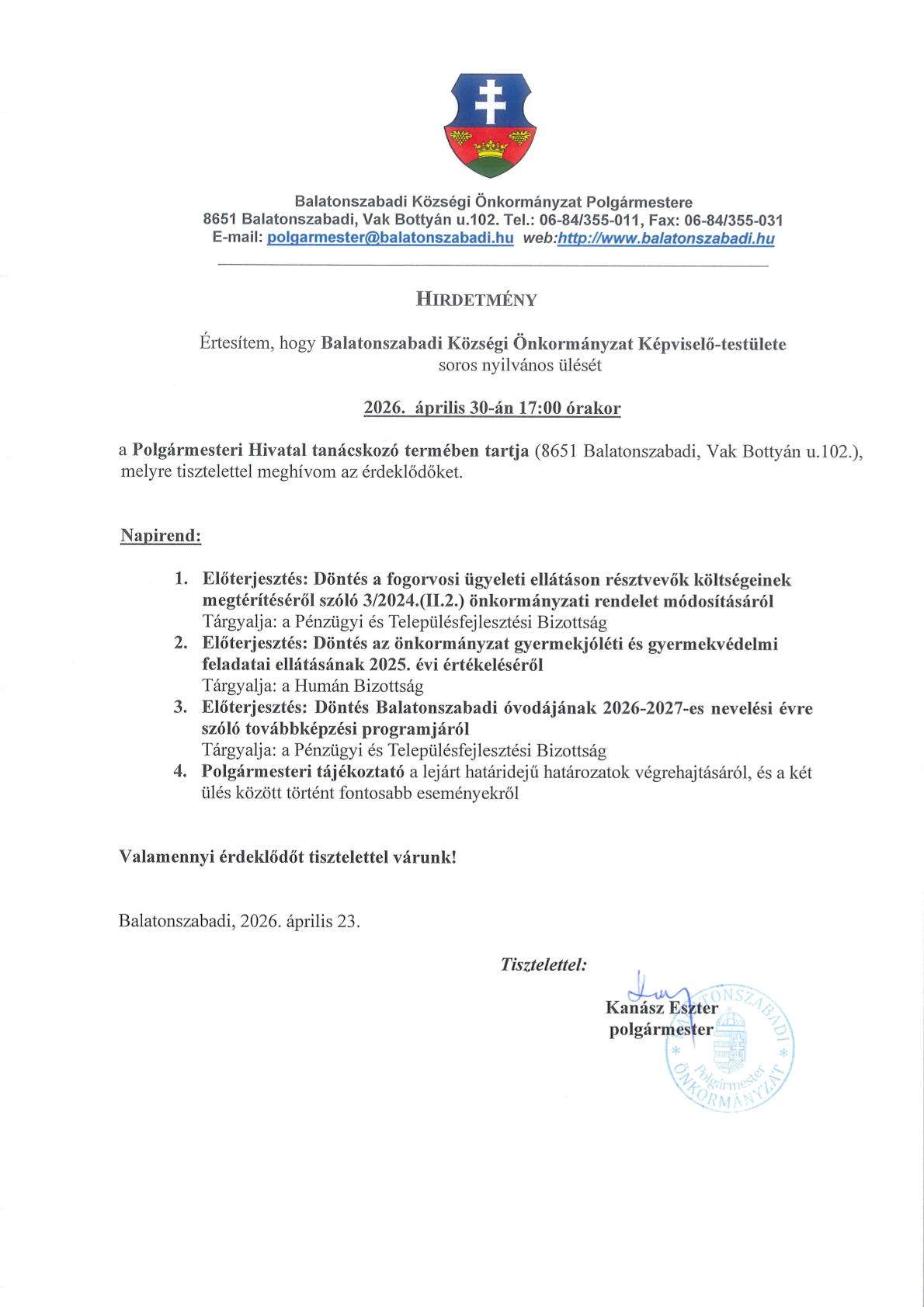 Hirdetmény KT 2026.04.30.. 1